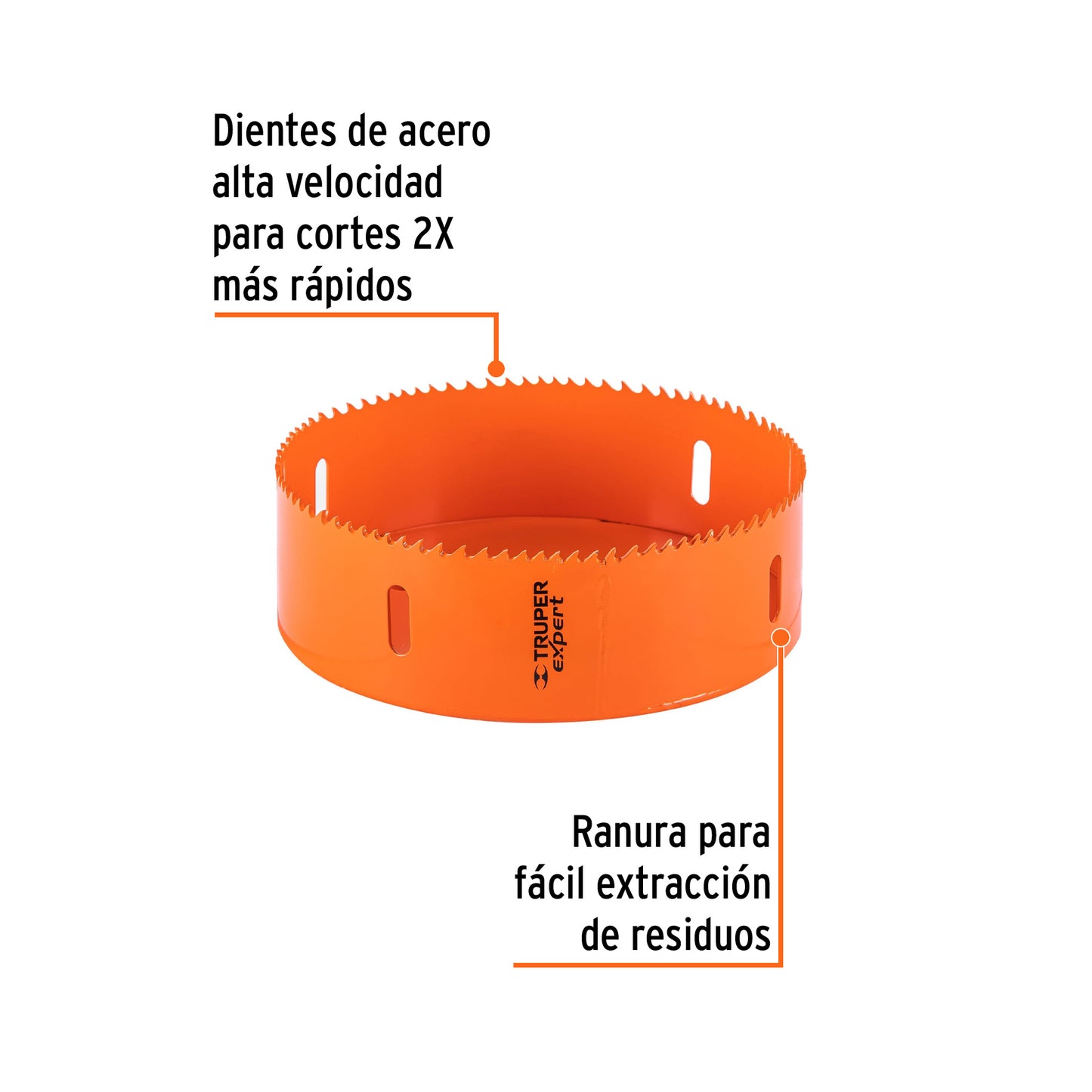 Brocasierra bimetálica 6", Truper Expert.