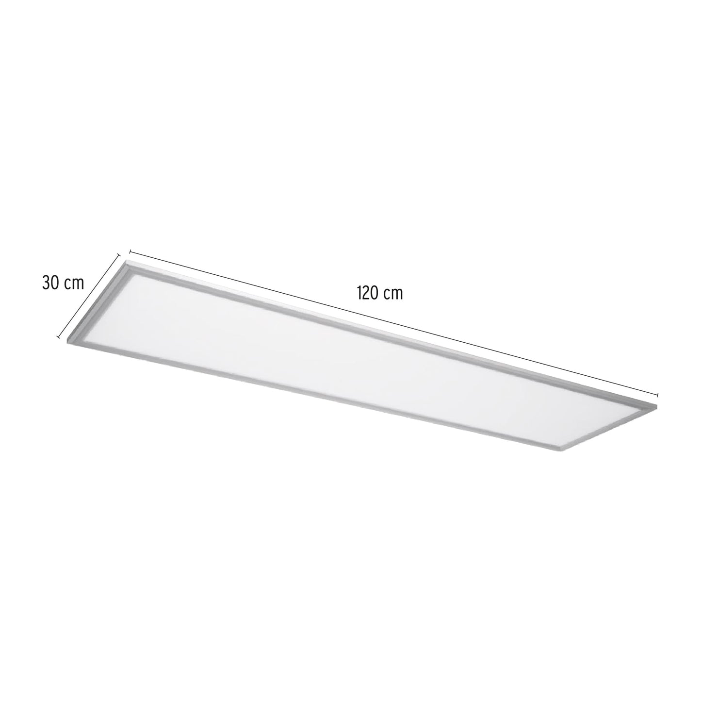 Panel colgante, 30X120 CM, 45W, 6500K, LED