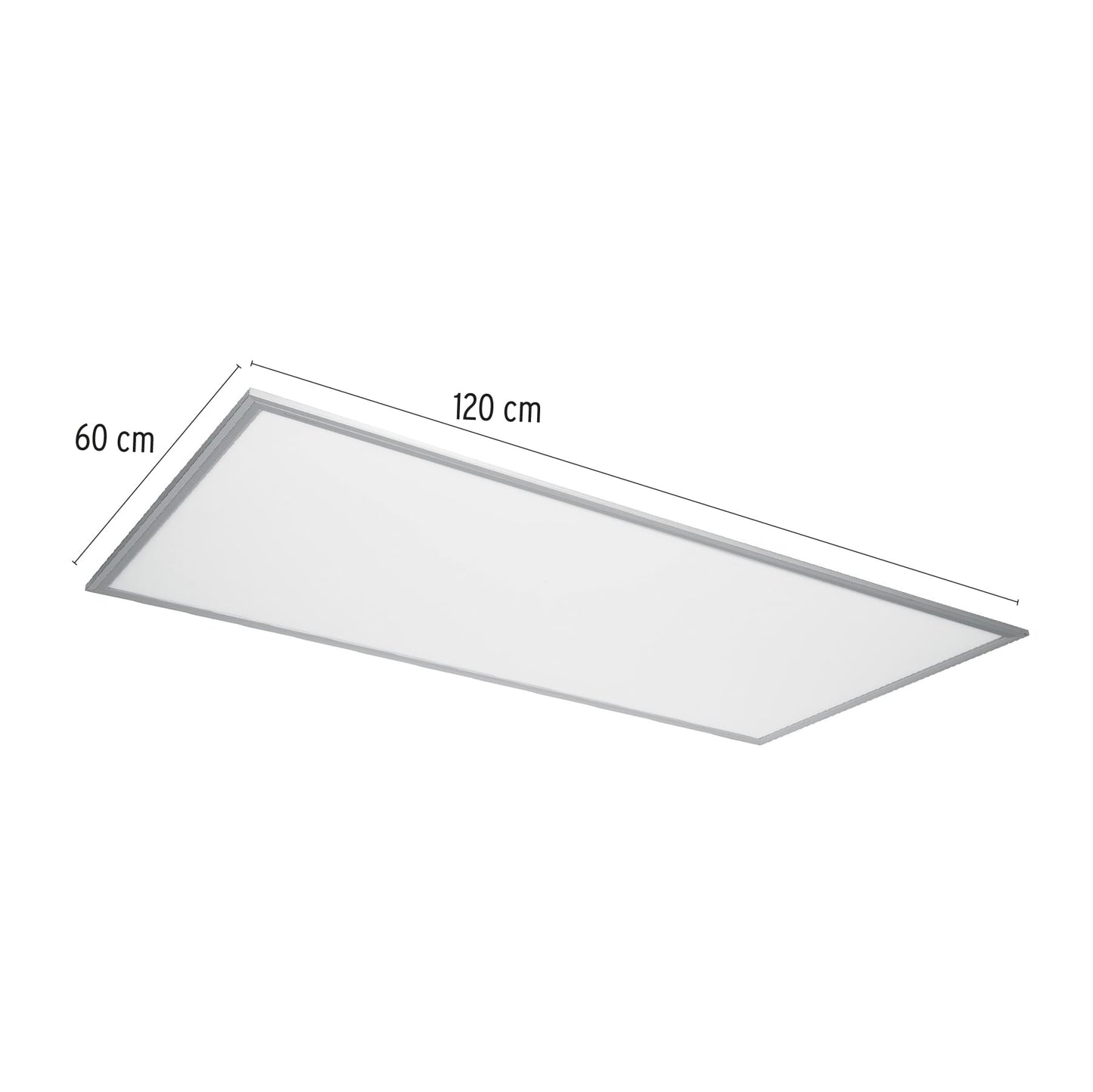 Panel colgante, 60X120 CM, 80W, 6500K, LED