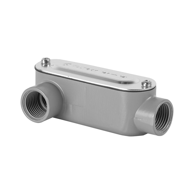 Condulet 1/2" conexión tipo LR, Volteck