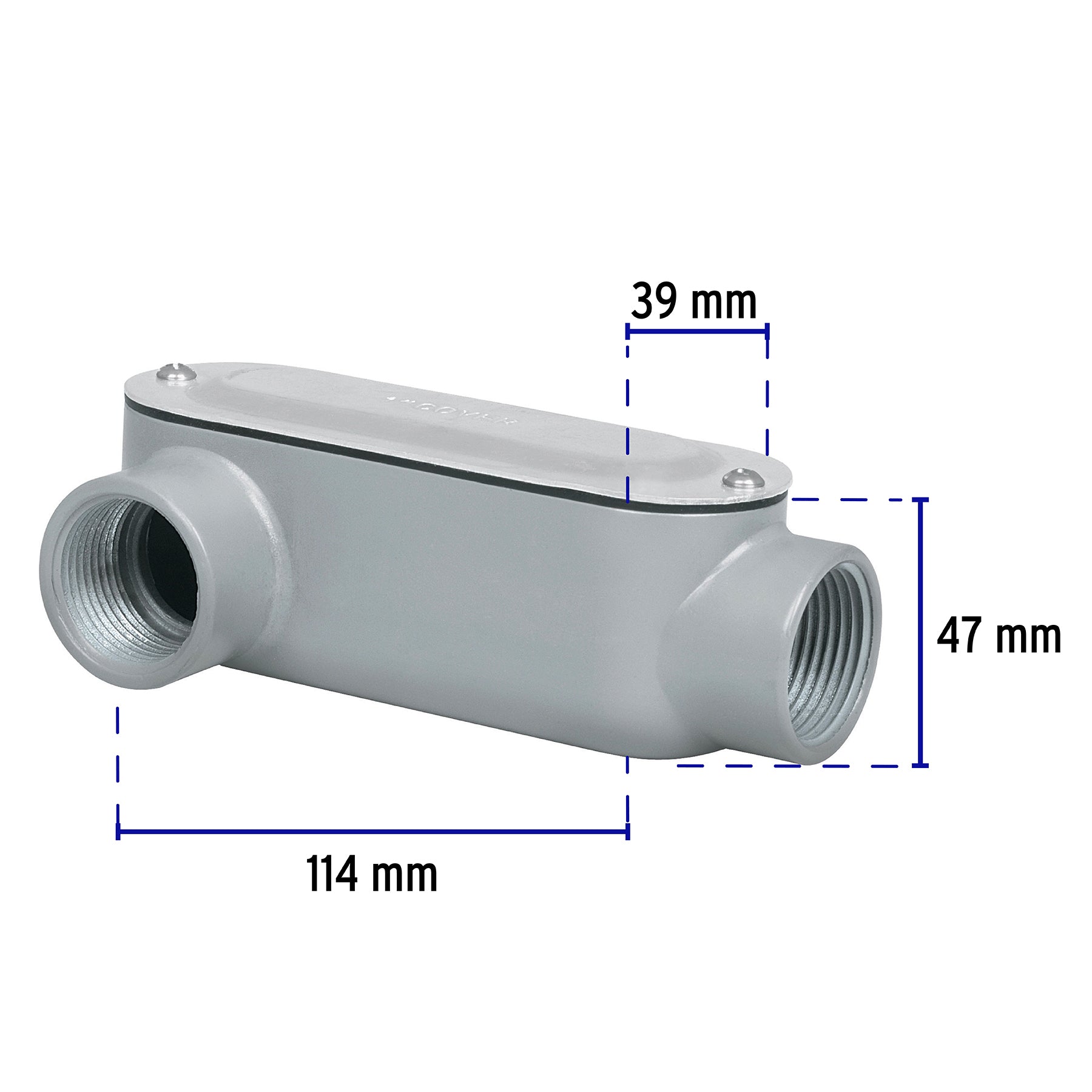 Condulet 1" conexión tipo LR, Volteck
