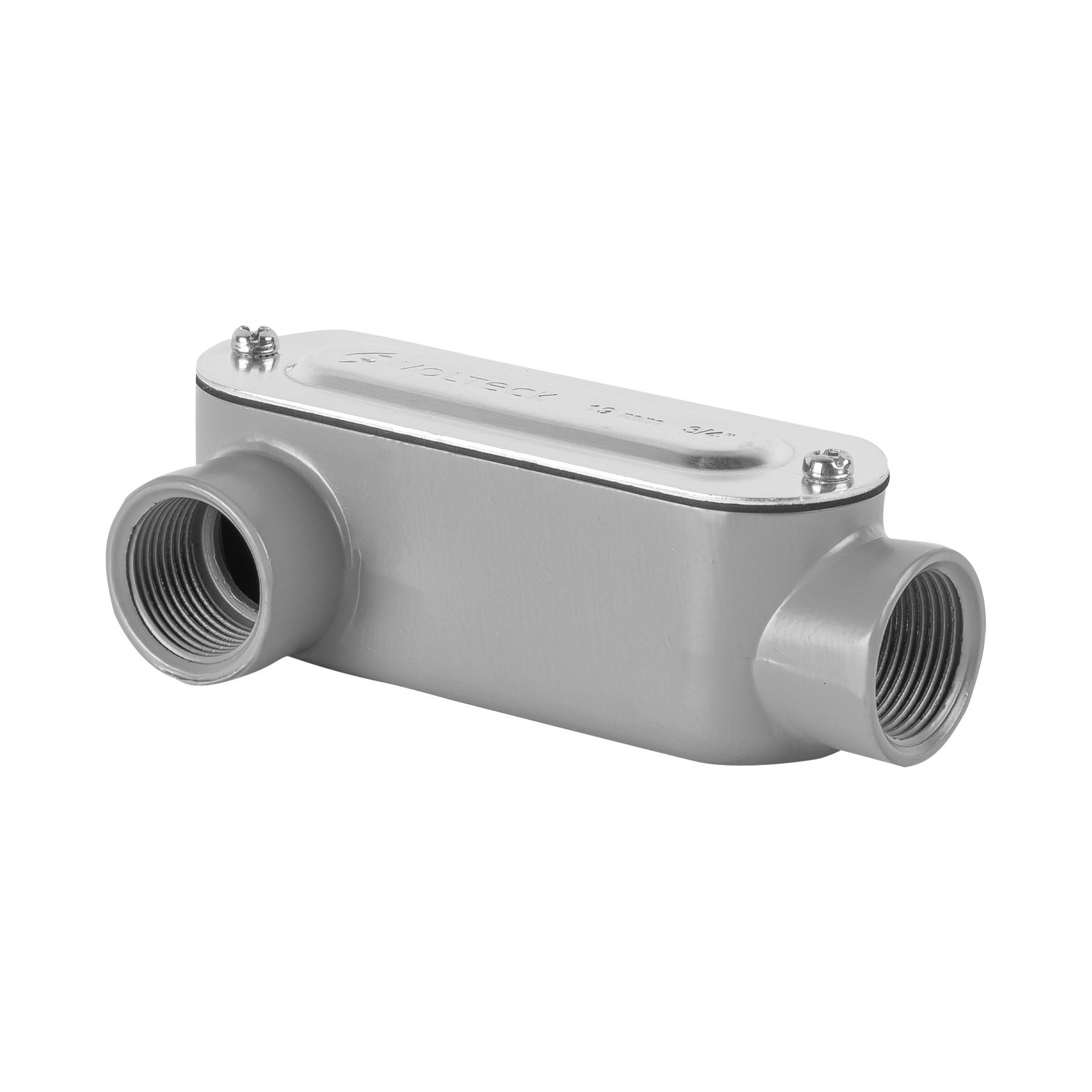 Condulet 3/4" conexión tipo LR, Volteck