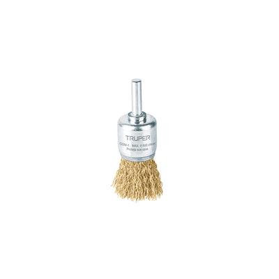 Carda de copa, alambre grueso, 1" para taladro