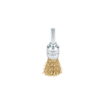 Carda de copa, alambre grueso, 3/4" para taladro