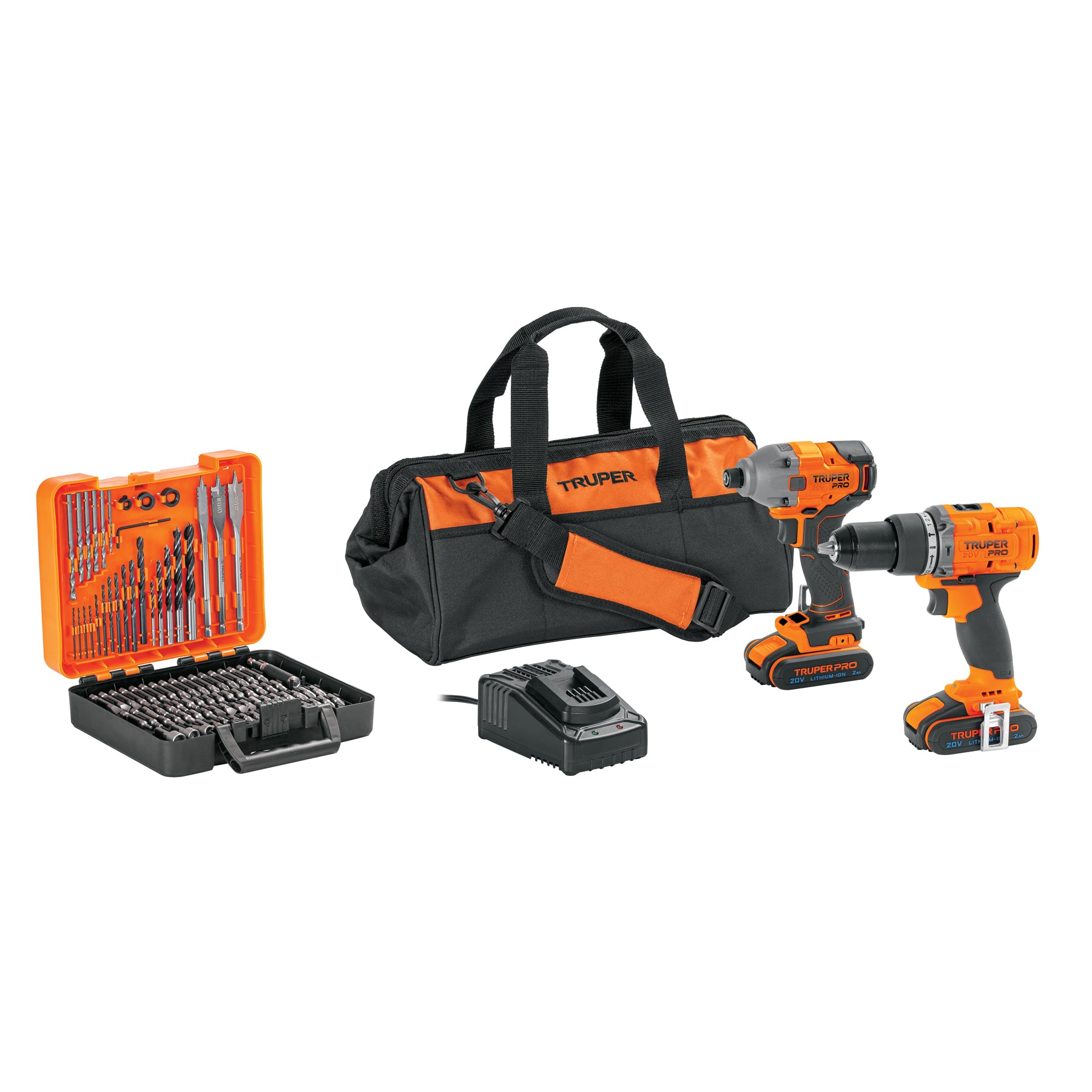 Combo rotomartillo/destornillador de impacto inal. 20V, PRO