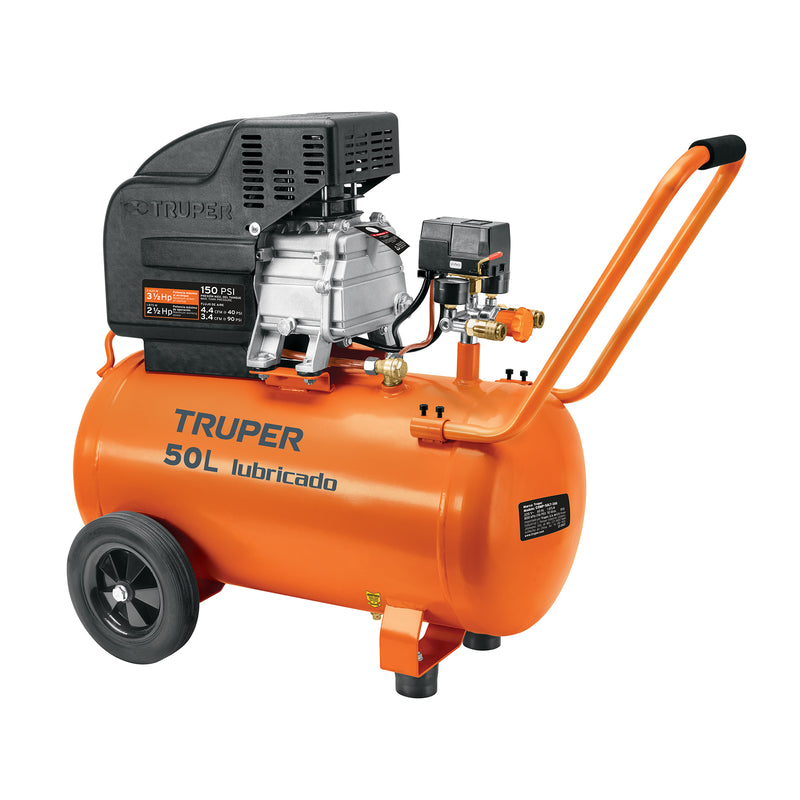 Compresor horizontal, 50 L, 4-1/2 HP (potencia máxima),120V