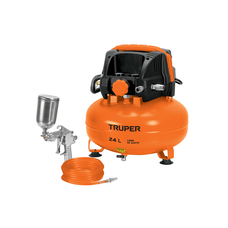 Kit comp libre de aceite 24 L, 2-2/3 HP, PIPI-420 y manguera