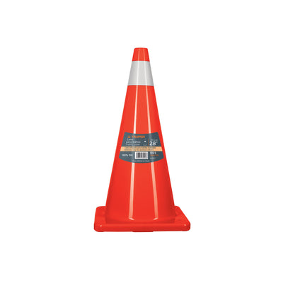 Cono de precaución, 70 cm con reflejante