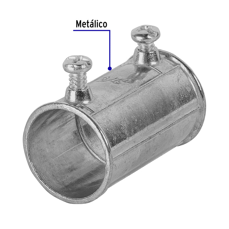 Cople conduit 3/4", Volteck