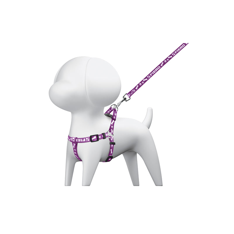 Correa para perro con pechera, 1 cm ancho