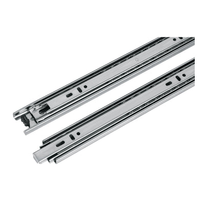 Corredera de extensión total 35mm, para cajón, 45cm, 2 pzas