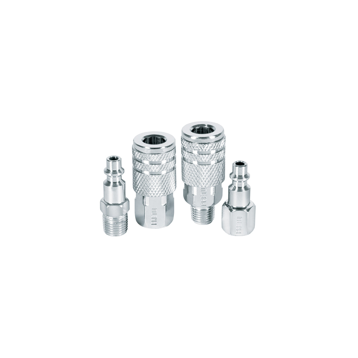 2 conectores y 2 coples para compresor, Pretul