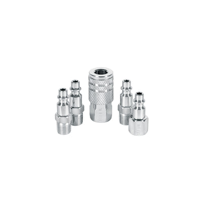 4 conectores y 1 cople para compresor, Pretul