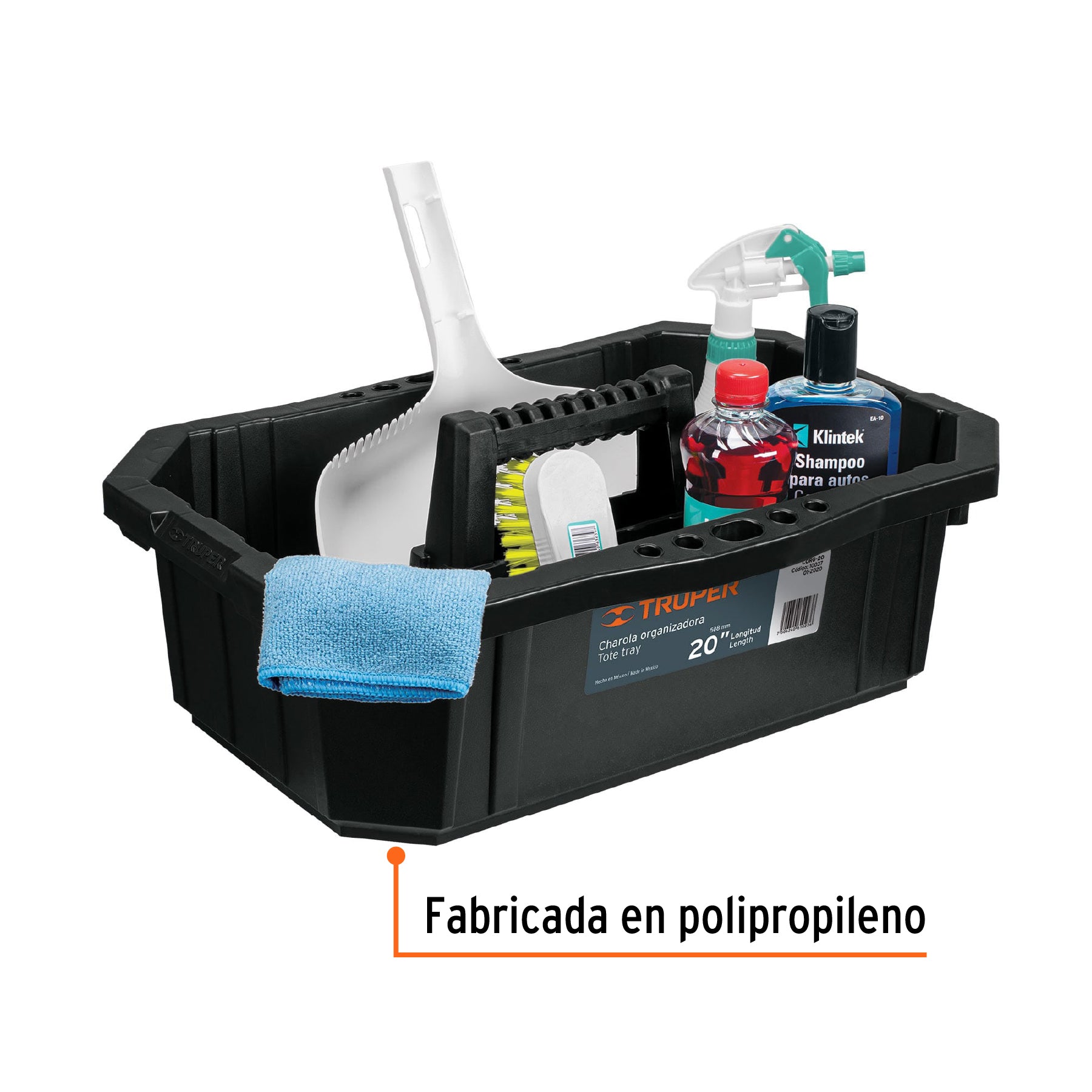 Charola organizadora, plástica, 20"