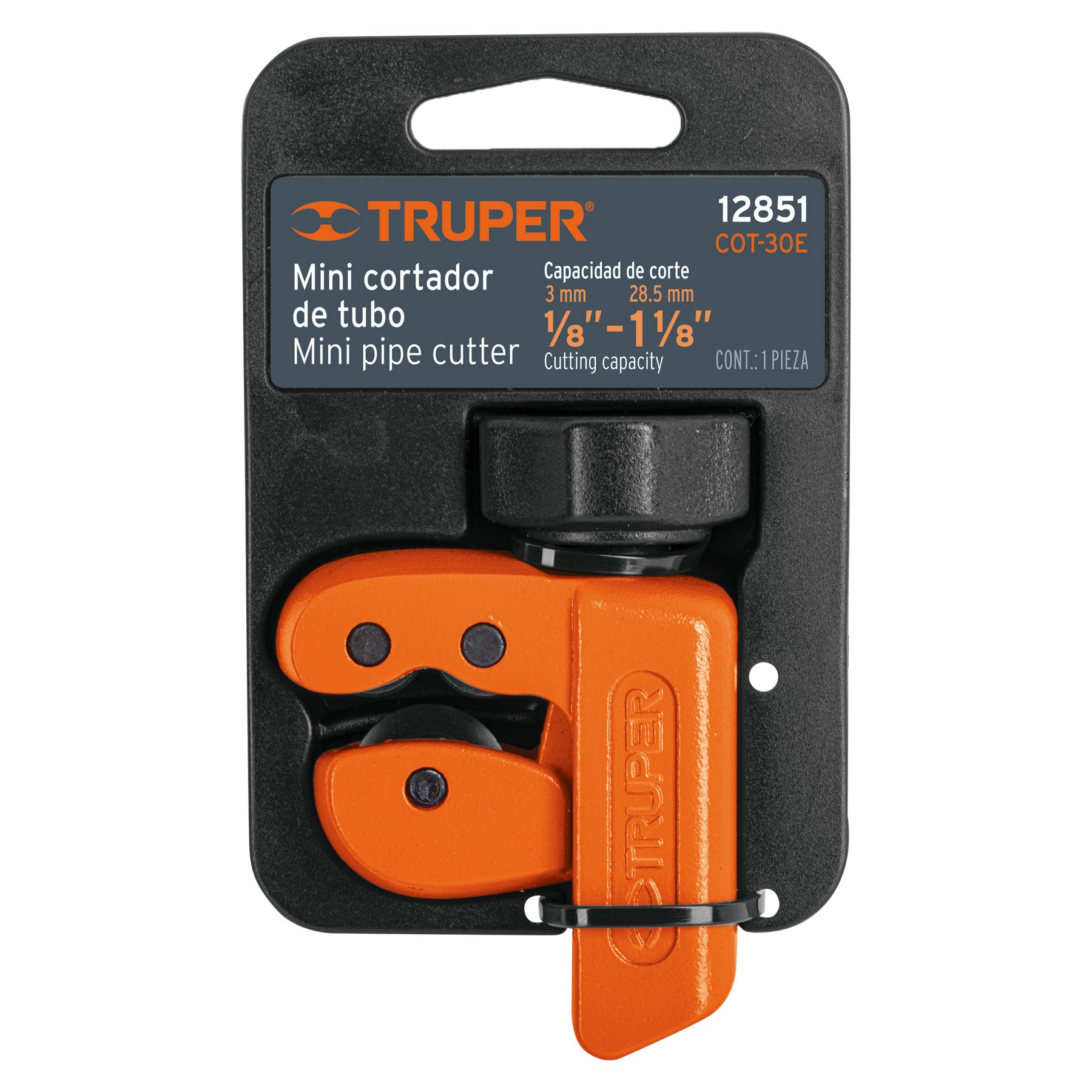 Cortador de tubo de cobre, hasta 1-1/8"(30 mm)..