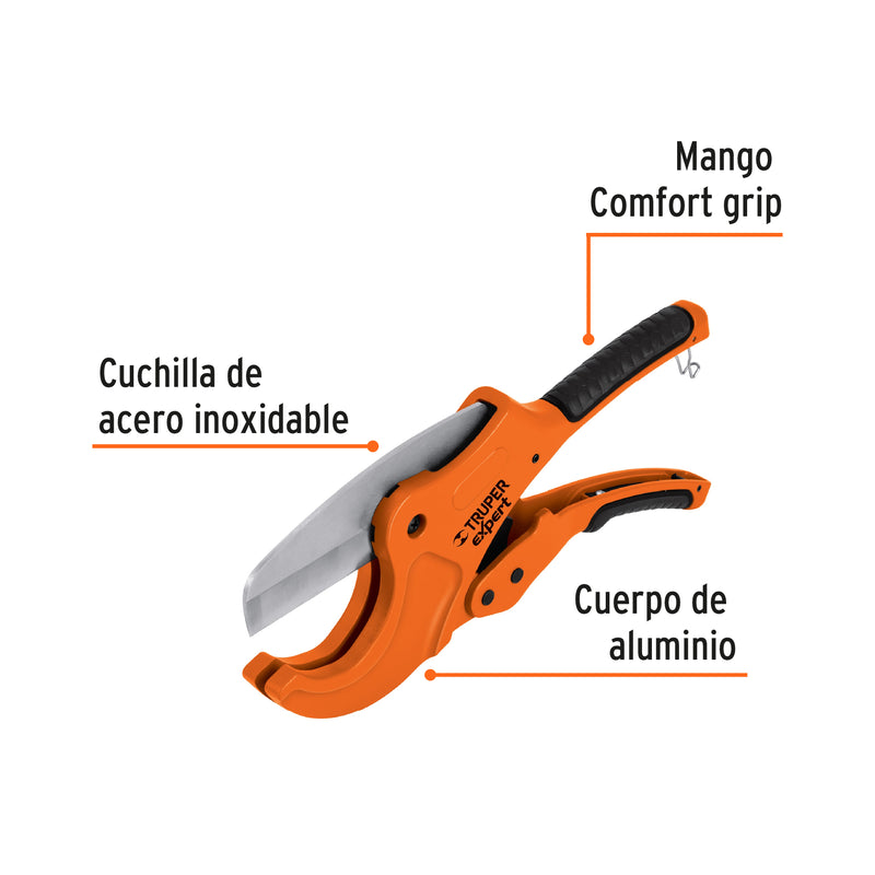 Cortador de tubo de pvc, cuchilla de acero de alta dureza