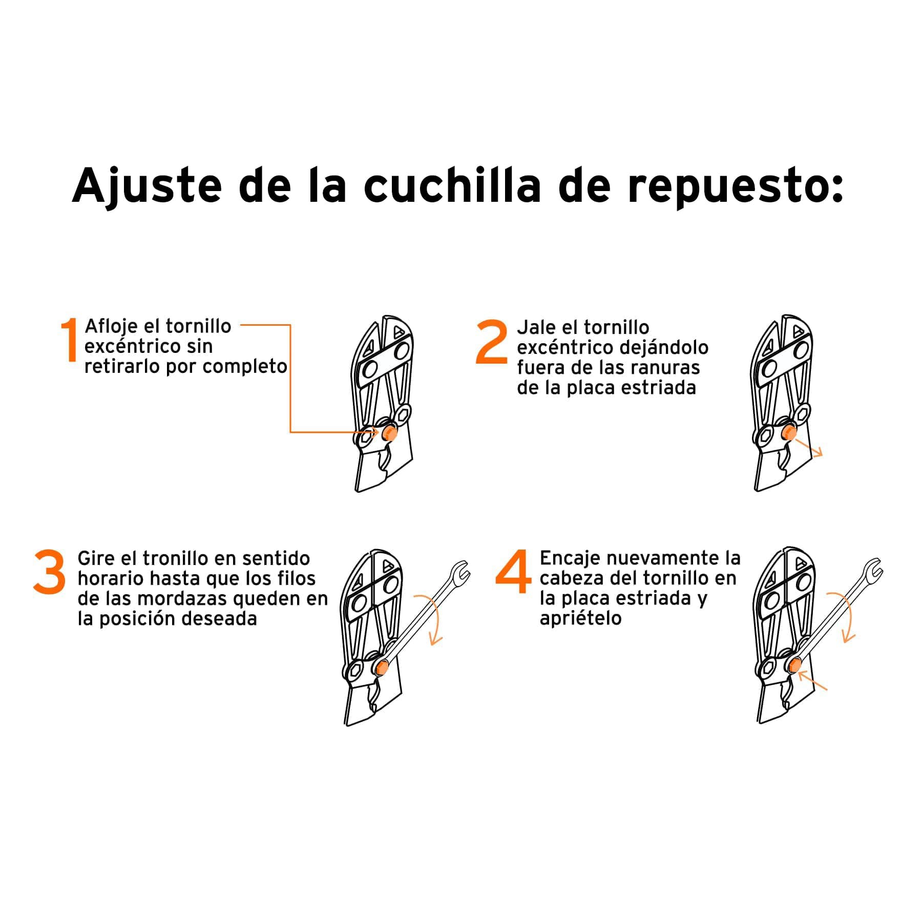 Cortaperno 36", cuchilla fabricada en acero al silicio