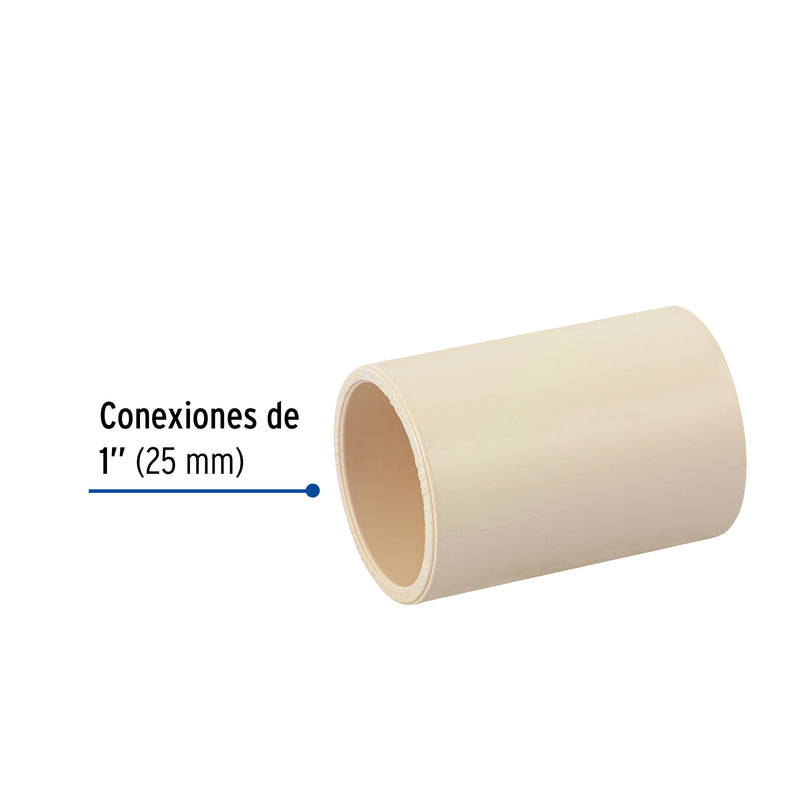 Cople de CPVC,  1"