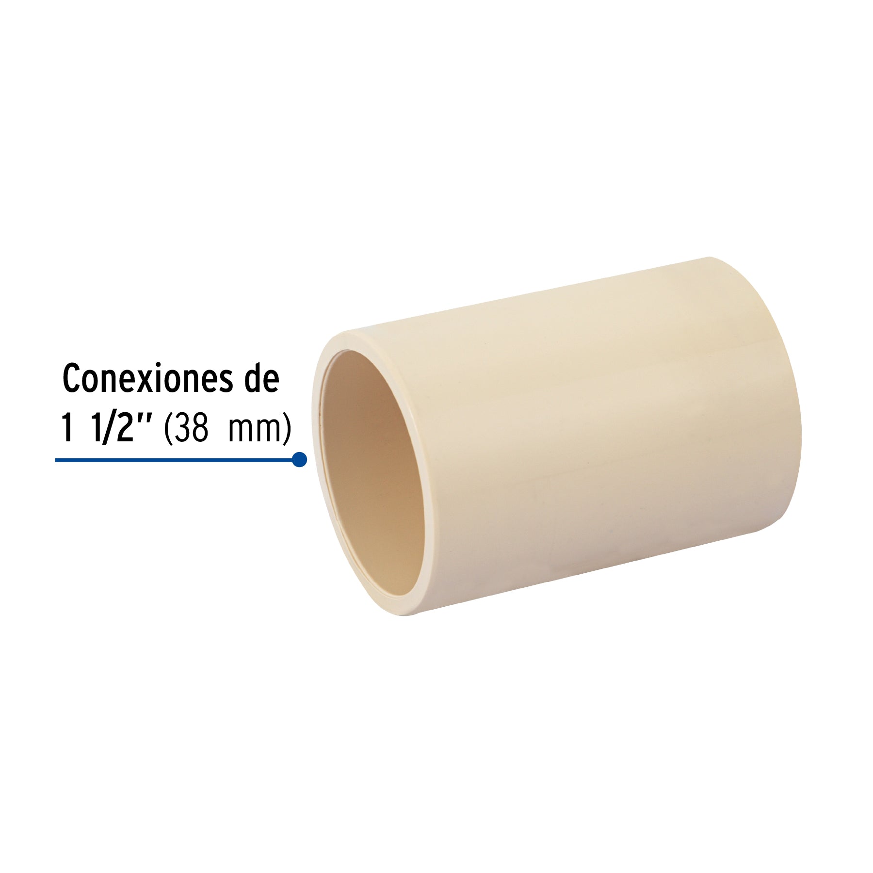 Cople CPVC 1-1/2"