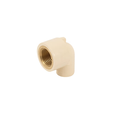 Codo 90° CPVC inserto latón 1/2"