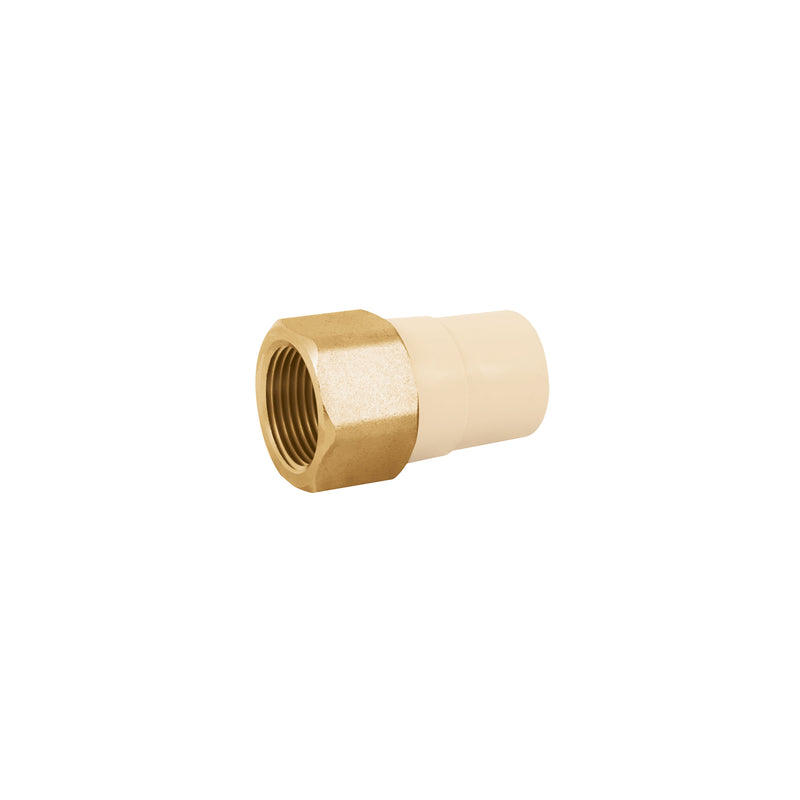Adaptador  hembra de CPVC con inserto metálico 1"