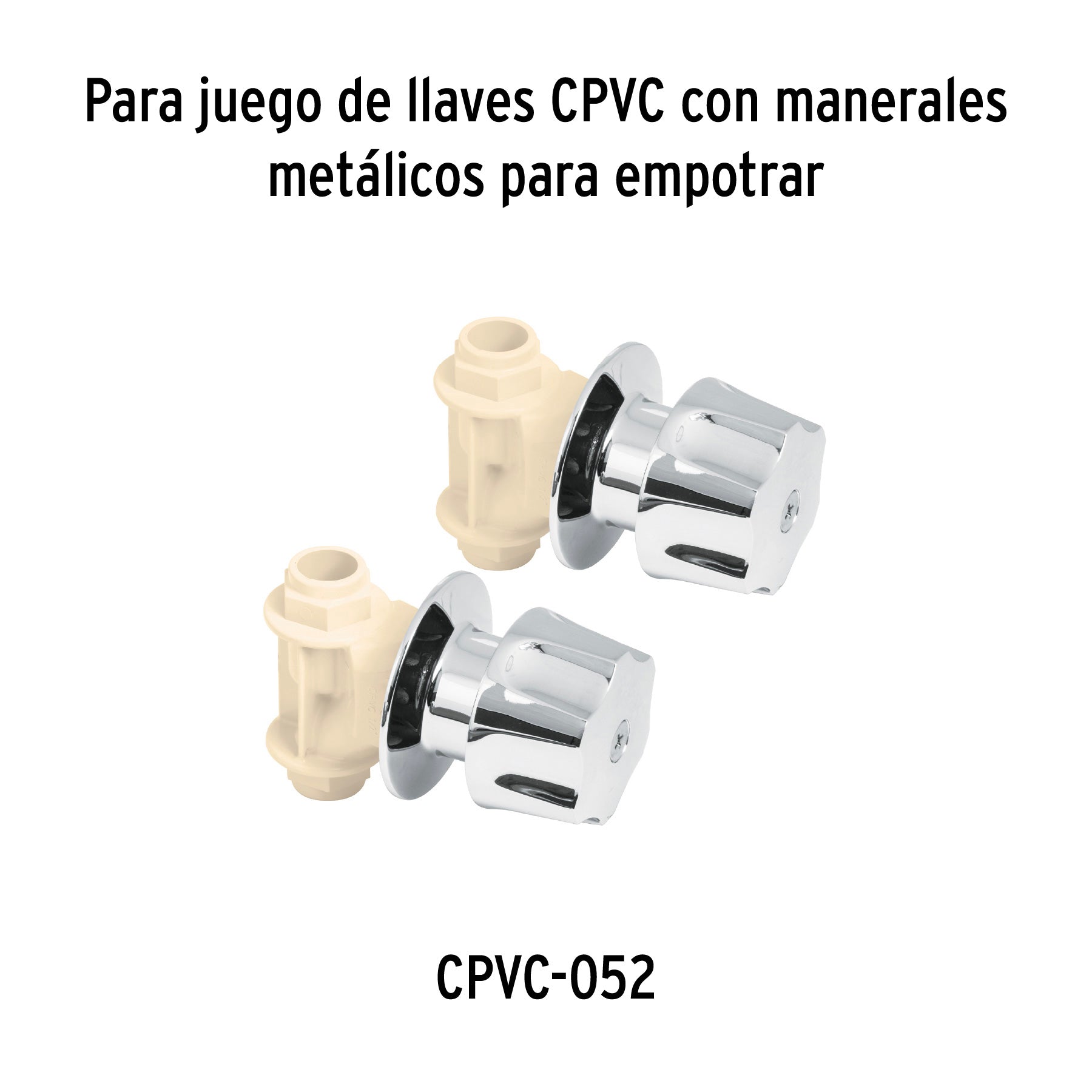 Cartucho cerámico para llaves de empotrar de CPVC