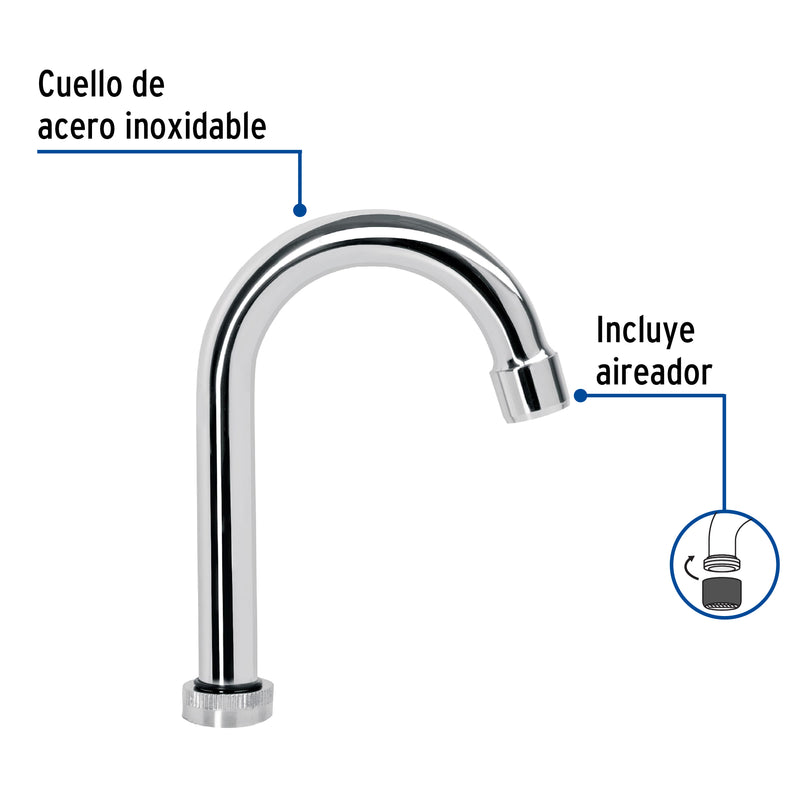 Cuello repuesto, lavabo, tipo bar, Basic