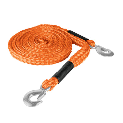 Cuerda para remolque con ganchos,7/8" x 4.5m