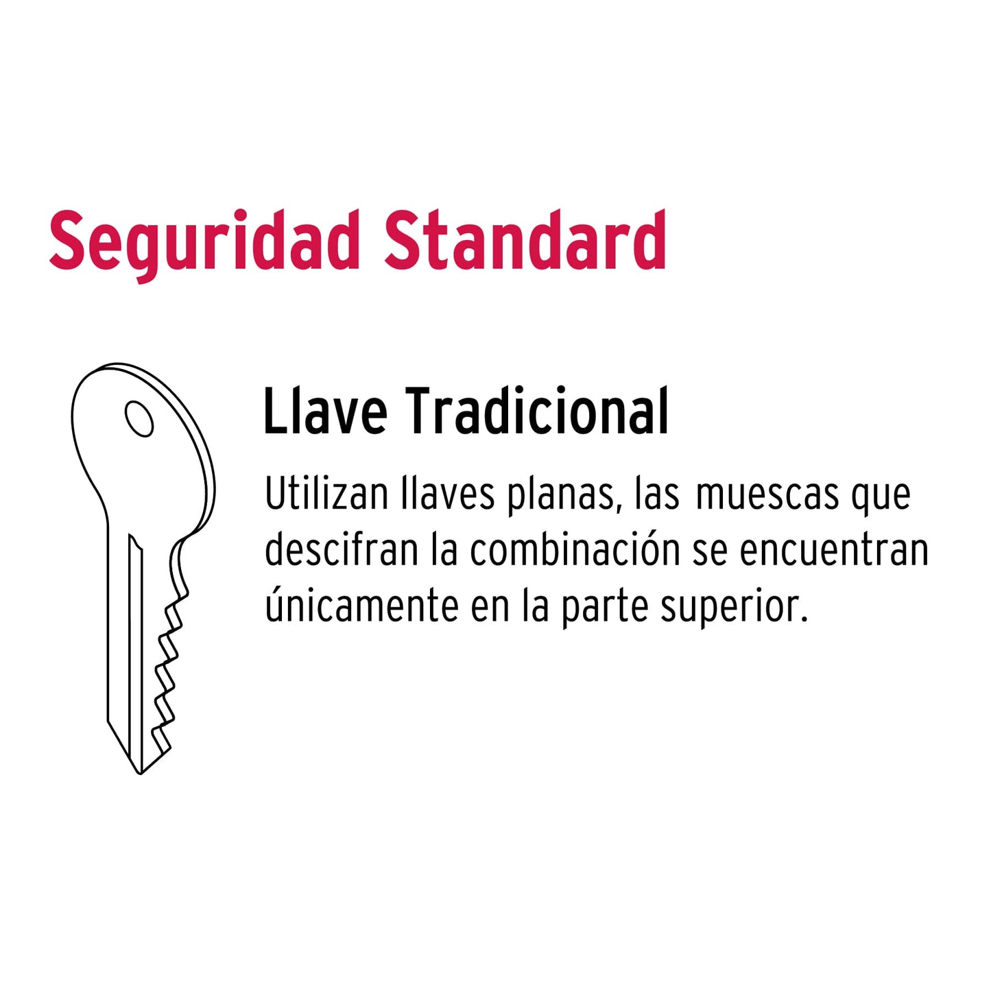 Cerradura sobreponer, instala-fácil, izquierda, Hermex Basic