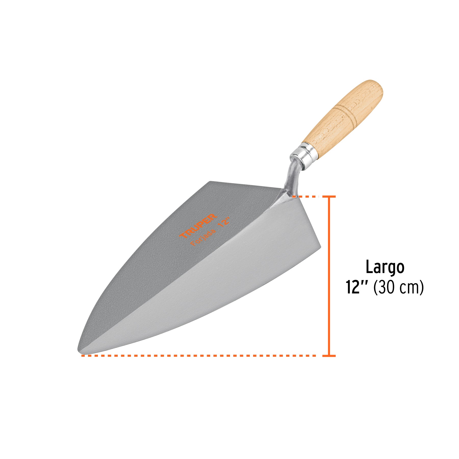 Cuchara para albañil, tipo Filadelfia 12', Truper