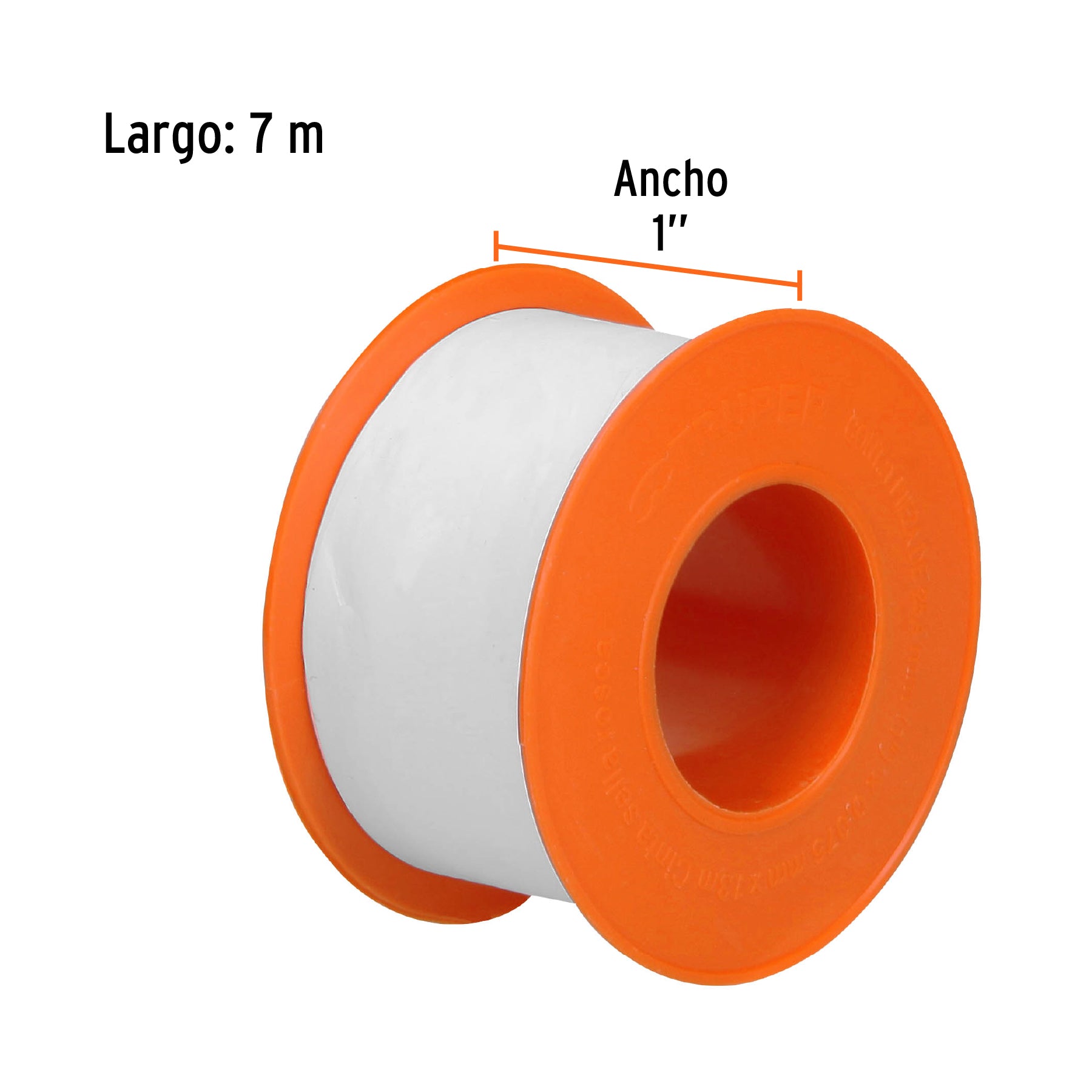 Cinta sella roscas, uso general, 13 m, 1"