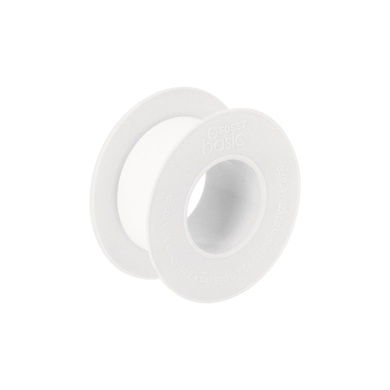 Cinta sella roscas 3/4' x 7 m, uso general, Foset Basic