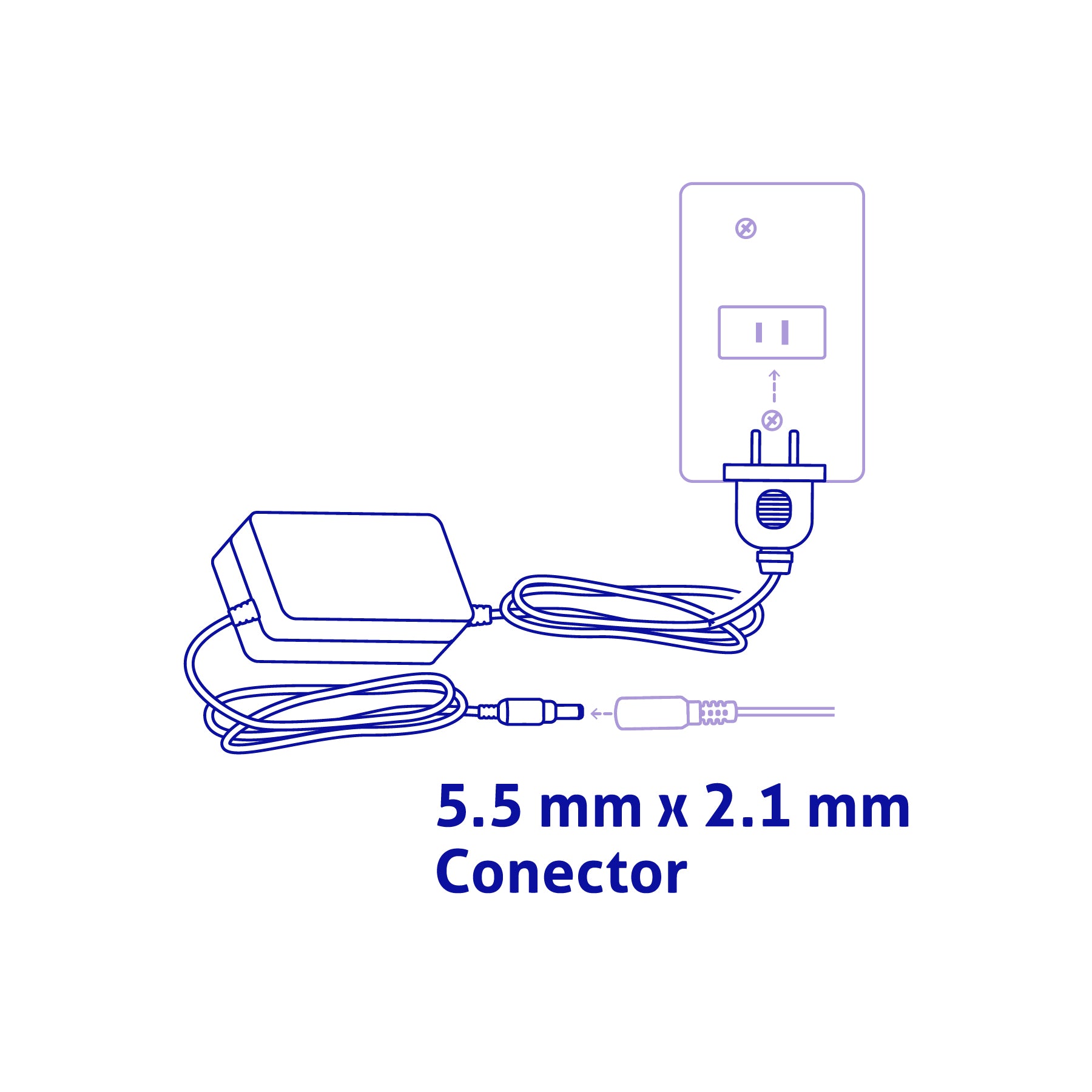 Fuente de Alimentación 12V 5A para CCTV, Volteck