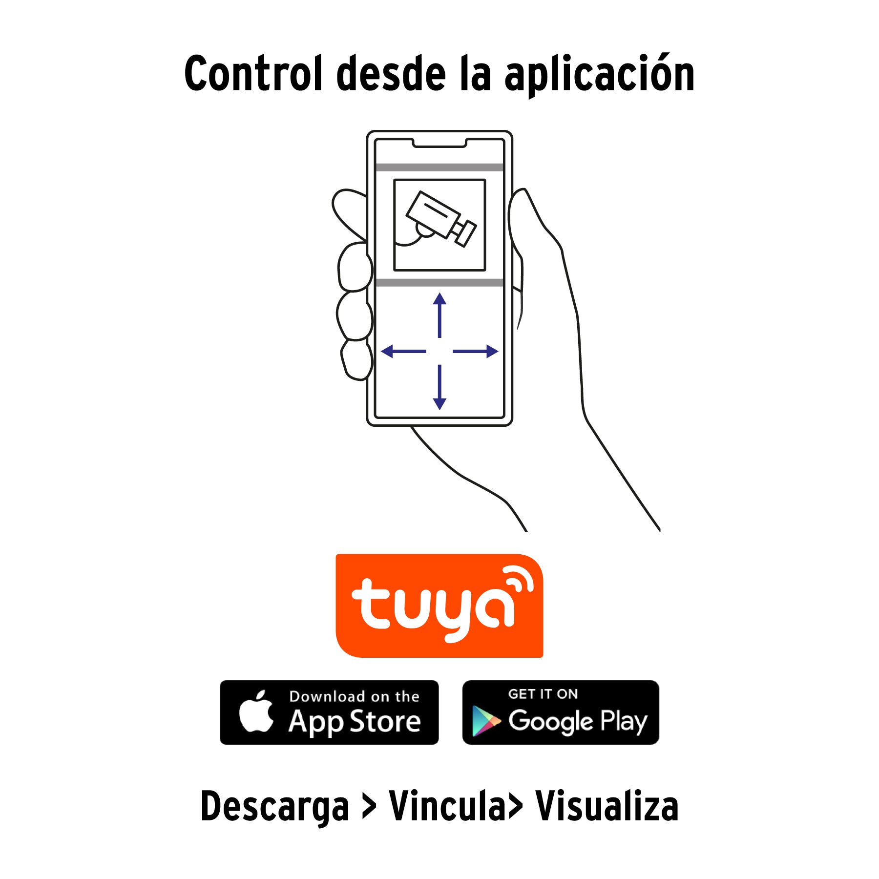 Cámara WiFi para socket, 4MP, VOLTECK