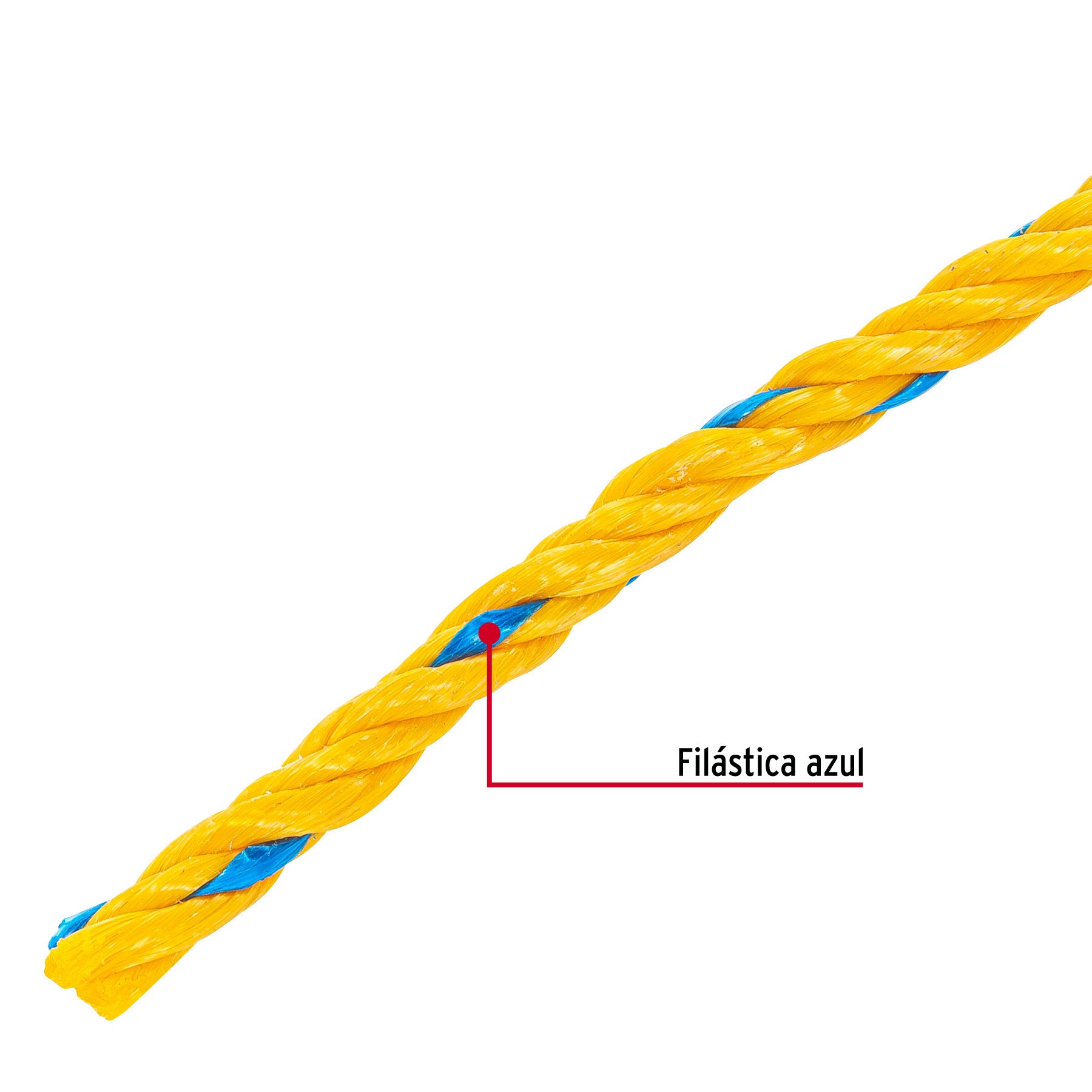 Cuerda de polipropileno de 6 mm