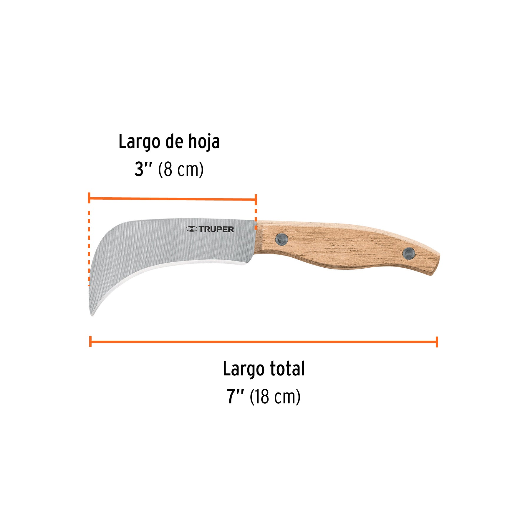 Cuchillo para linóleo, 6"