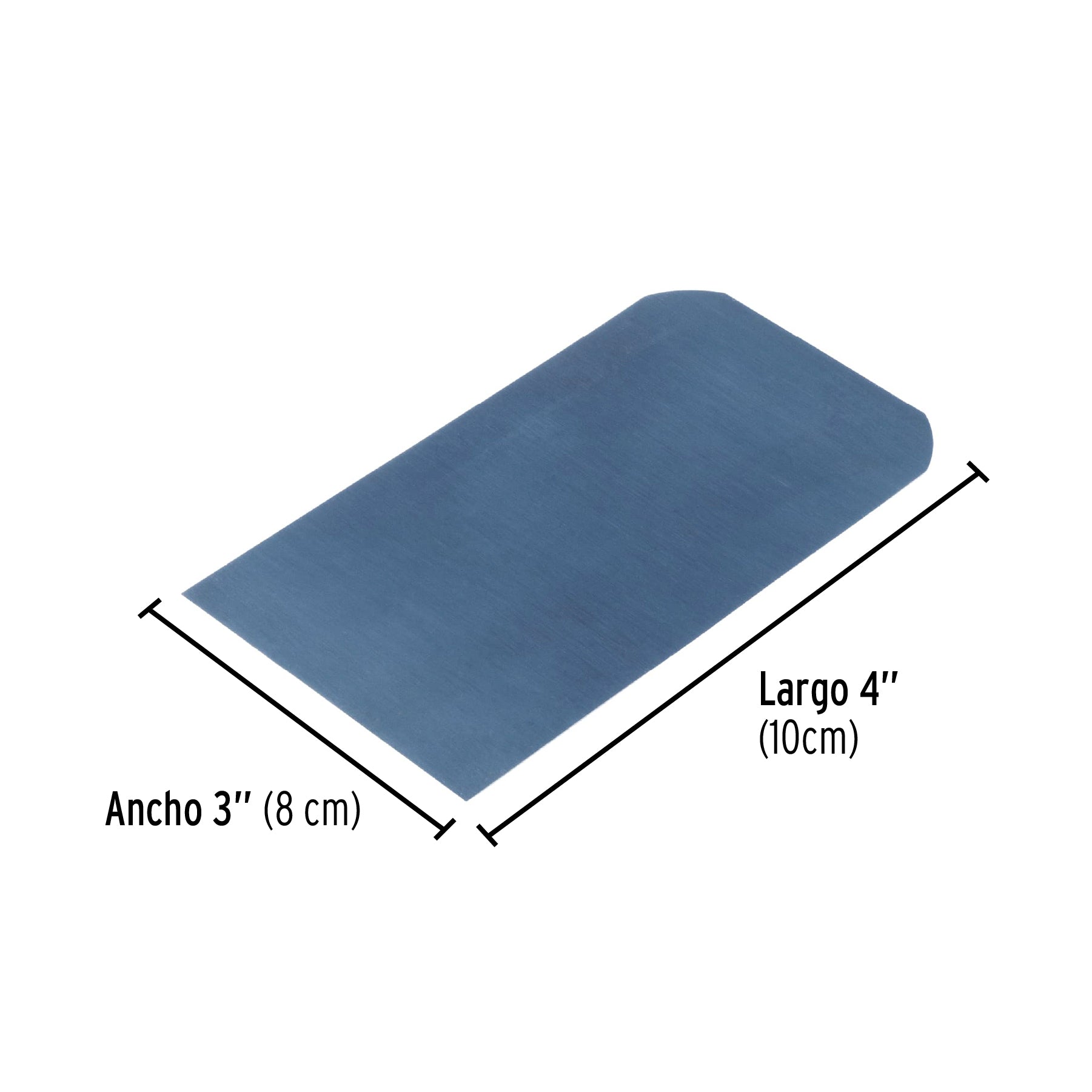 Cuña de 4 X 3", sin mango, Pretul, bolsa 20 piezas
