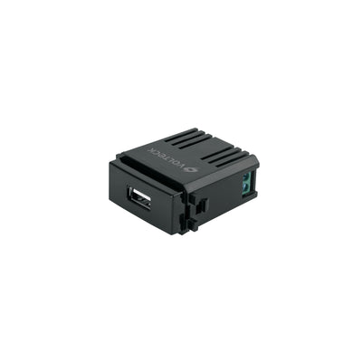 Módulo USB, línea Italiana, color negro