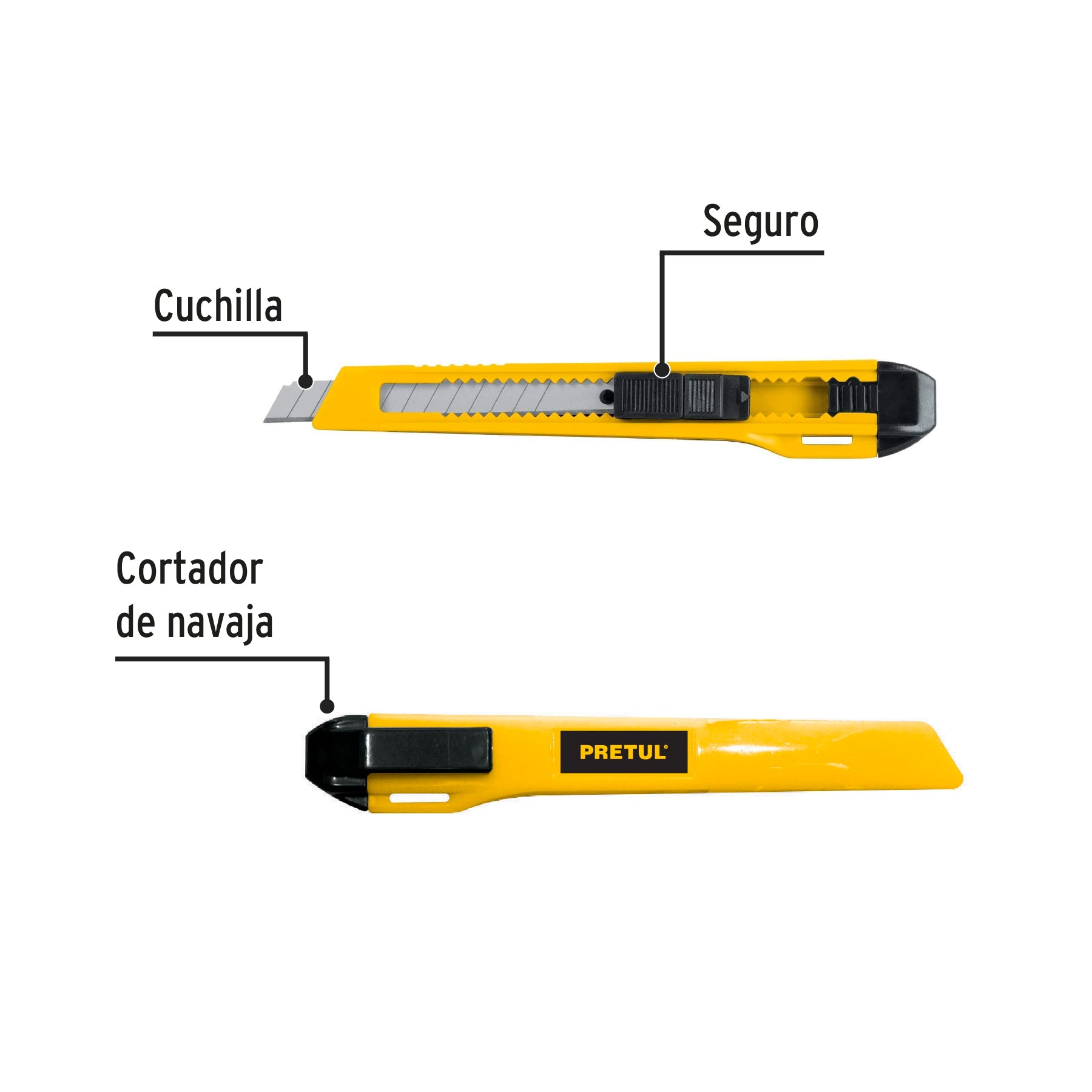 Cuter 5", plastico 9 mm
