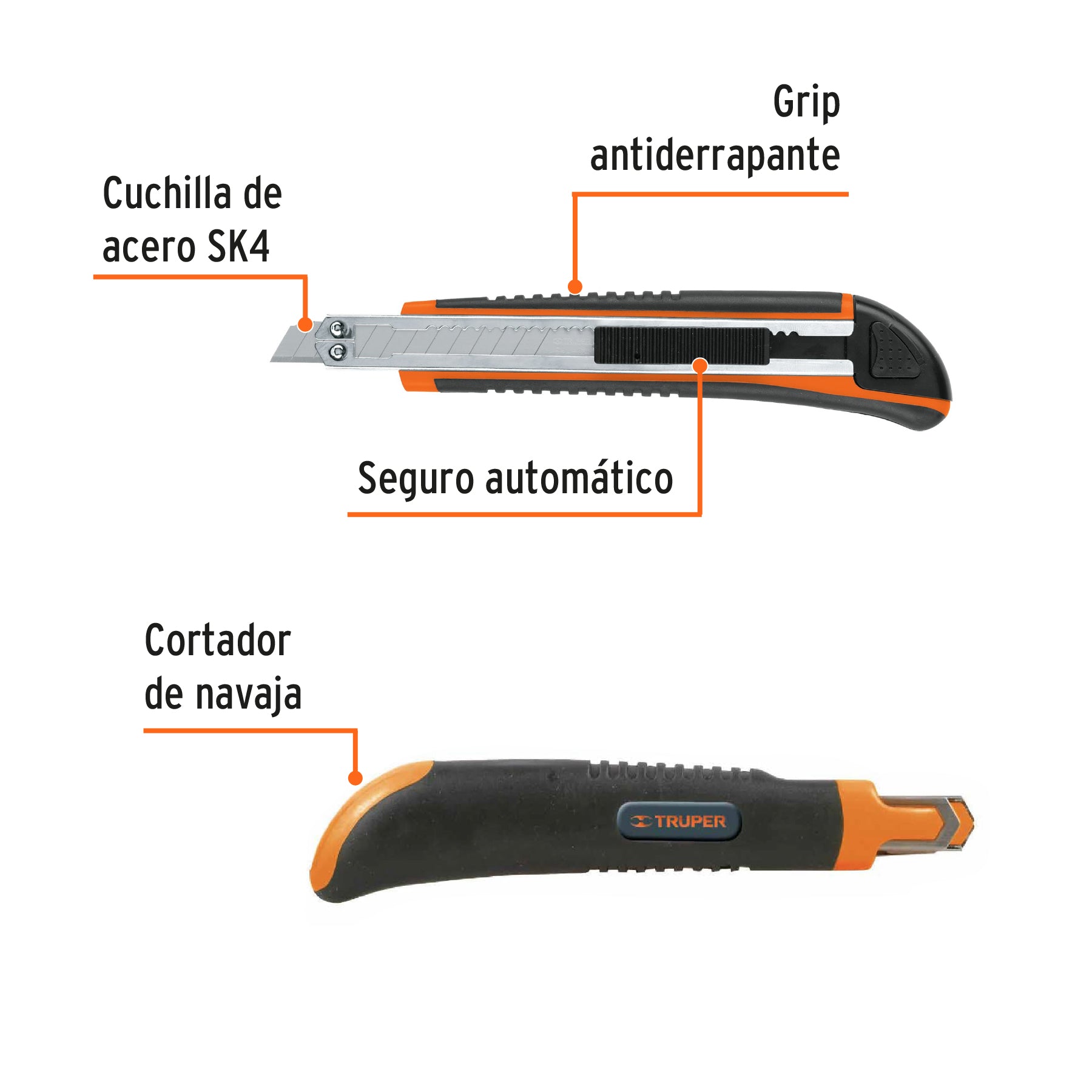 Cutter 5" con grip