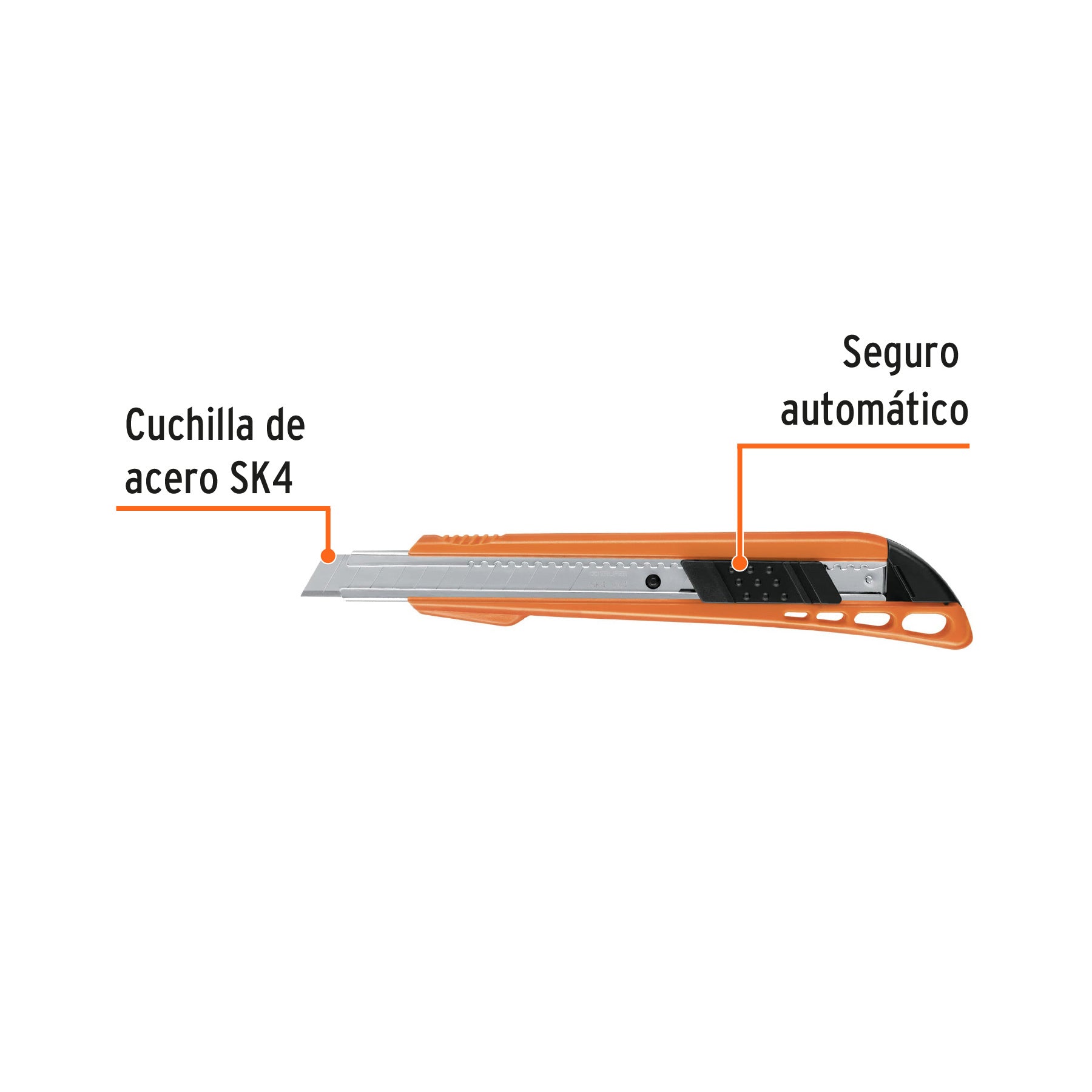 Cutter plástico 9 mm