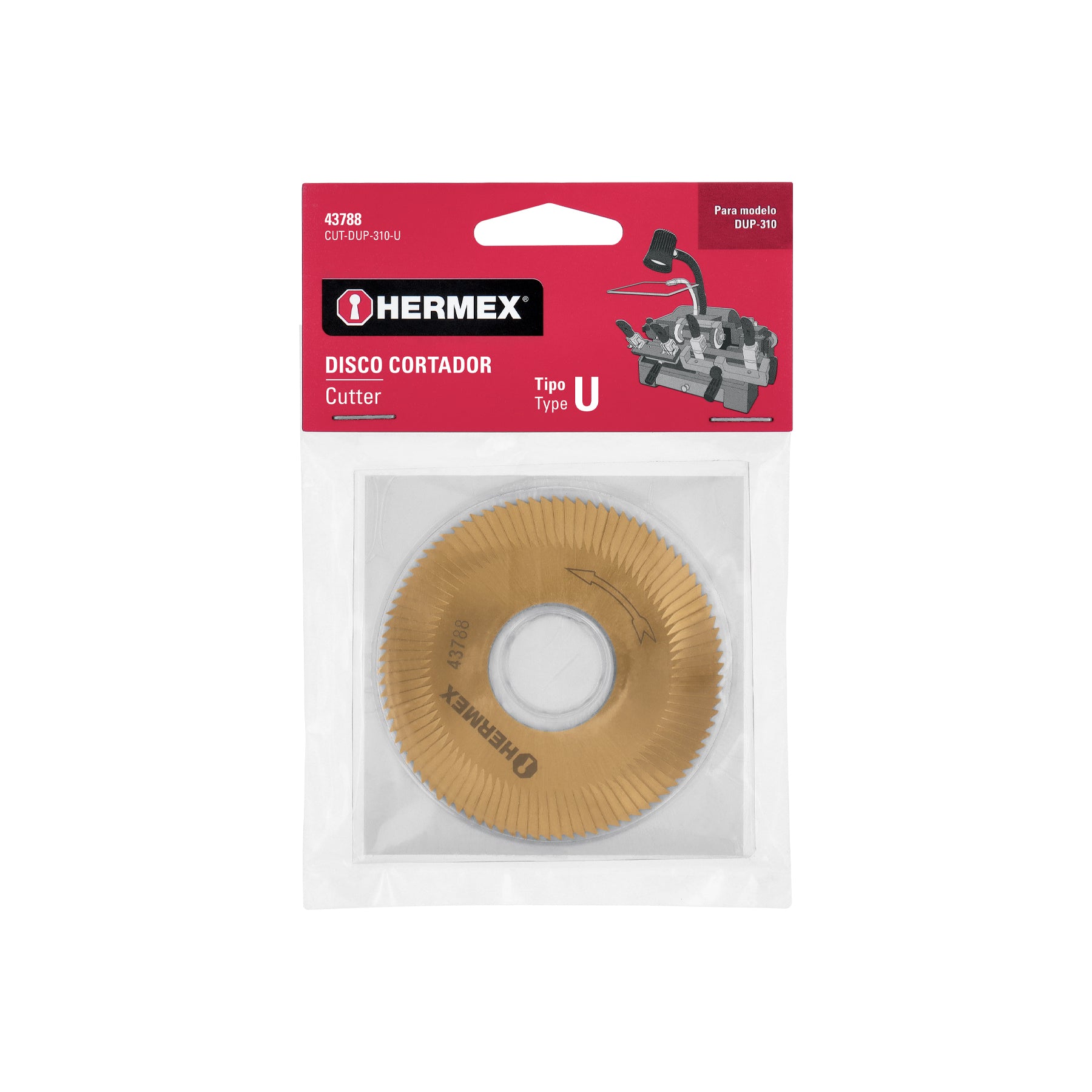 Disco cortador para DUP-310, U
