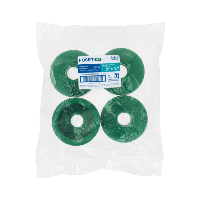 Reducción de PPR 2' x 3/4', FOSET