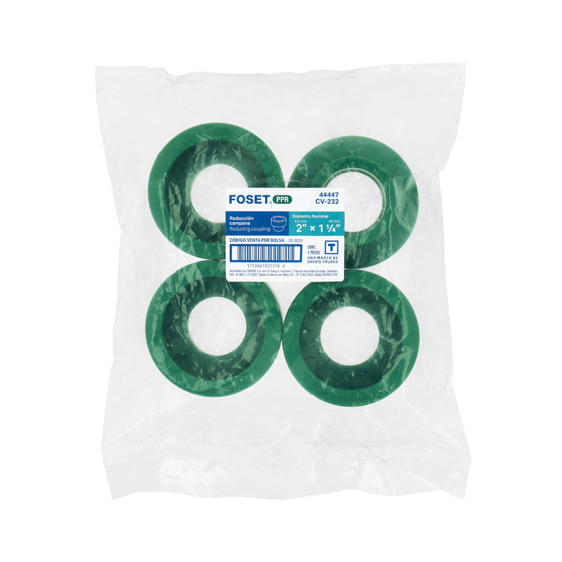 Reducción de PPR 2' x 1-1/4', FOSET