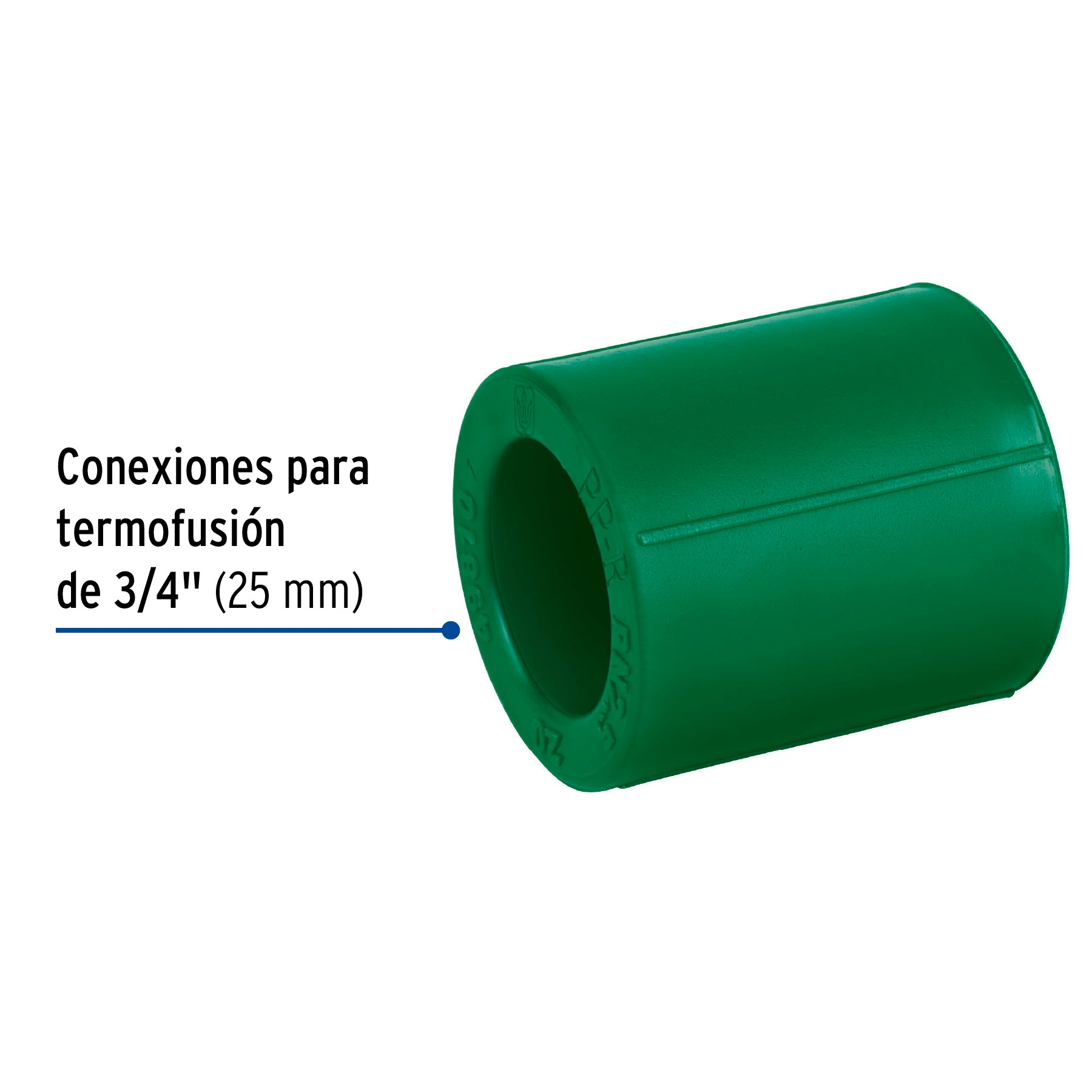 Cople de PPR, 3/4", 25mm