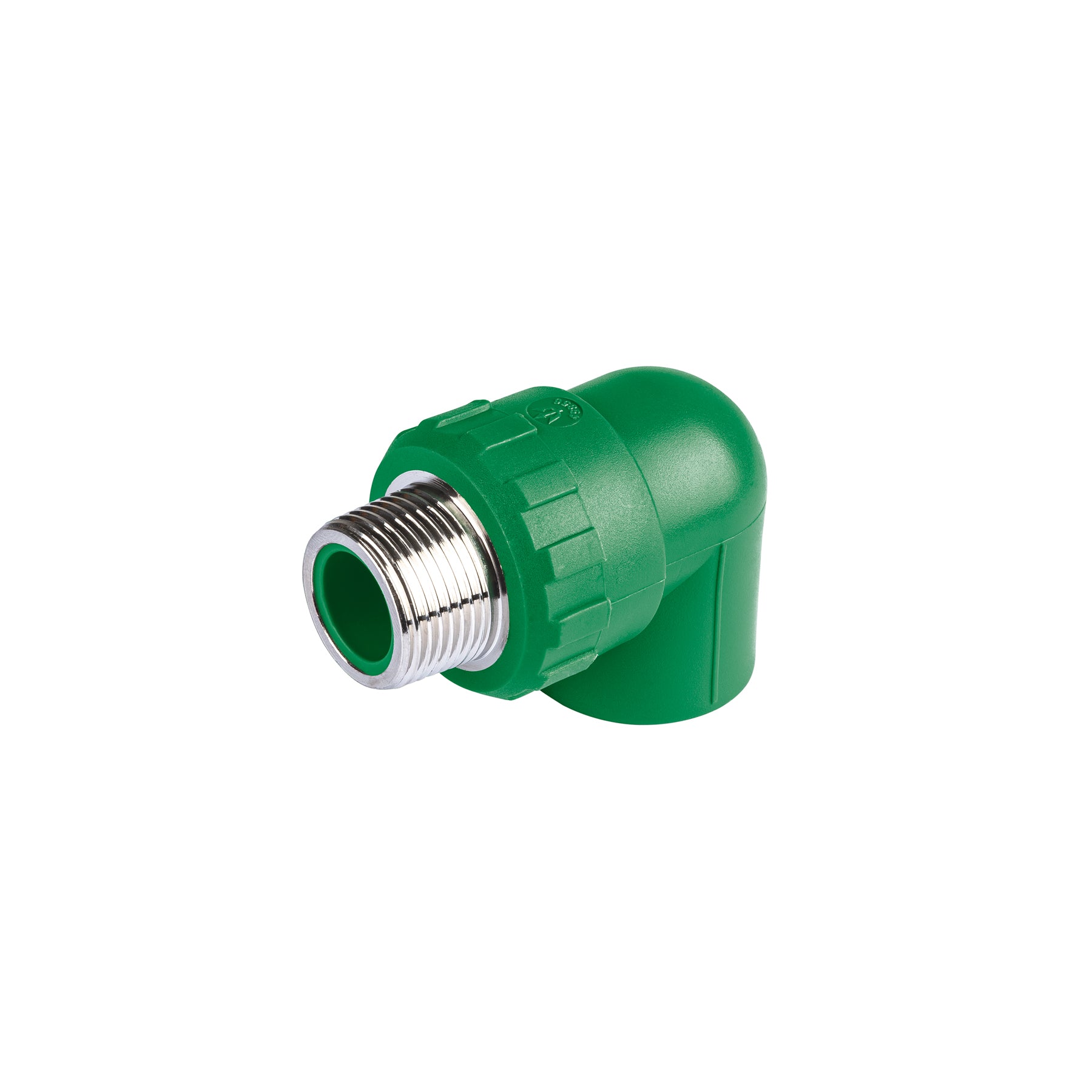 Codo 90° de PPR, 3/4", 25mm, macho