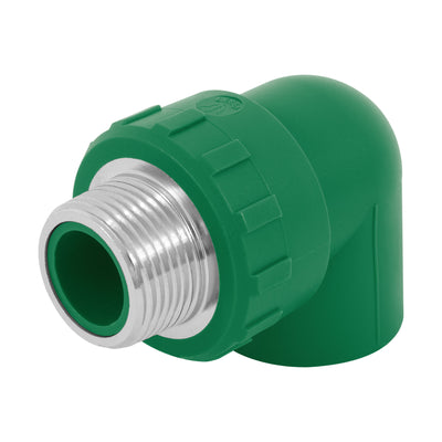 Codo 90° de PPR, 1", 32mm, macho