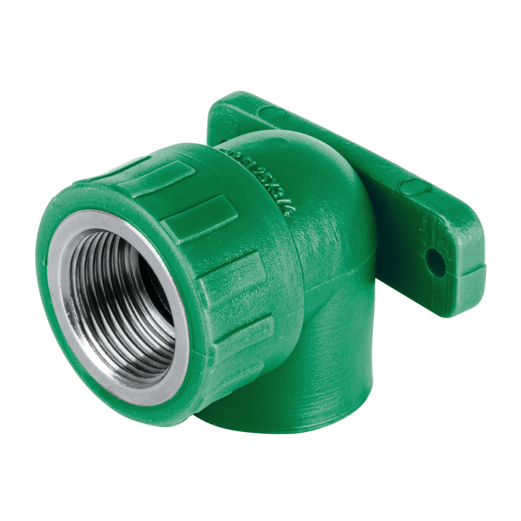 Codo oreja 90° PPR, 3/4', hembra con inserto metálico, Foset