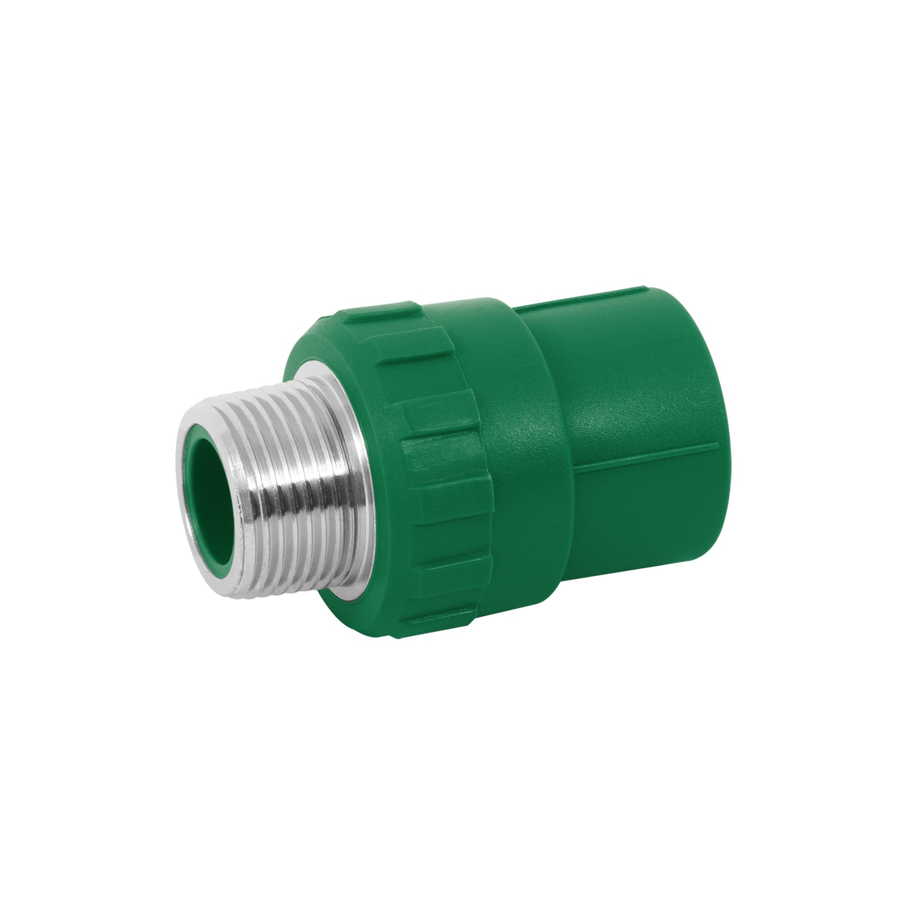 Adaptador de PPR, 3/4' macho con inserto metalico, Foset