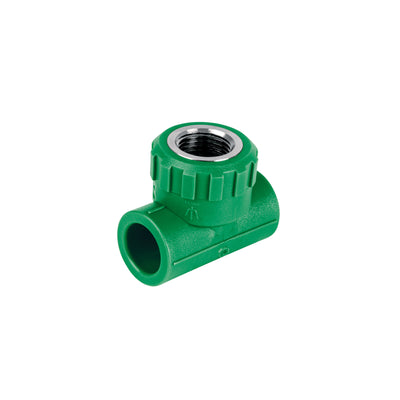 Tee de PPR, 1/2", 20mm, hembra